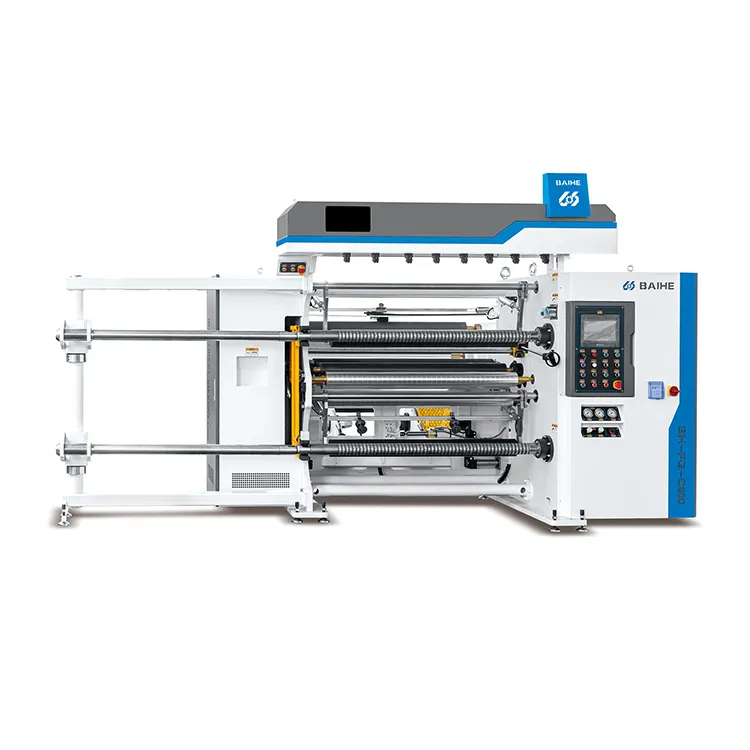 Automatic Film Roll Slitting Rewinding Machine