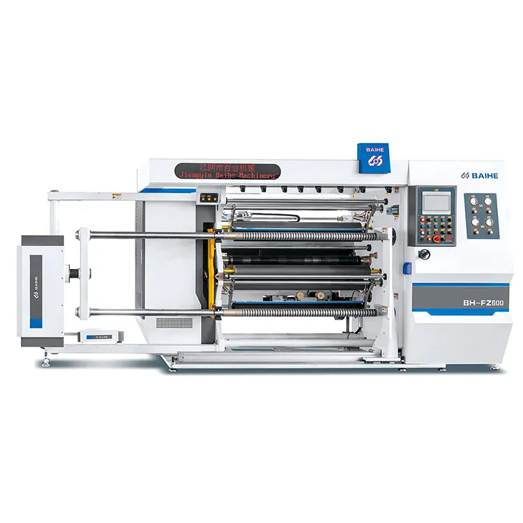 Duplex High Speed Plastic Film Slitting Machine